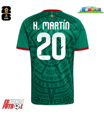 México Henry Martin #20 Primera Equipación Mundial 2026 Manga Corta